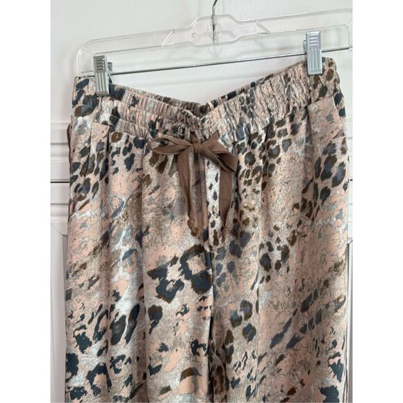 Mystree Animal Print Joggers - Brown and Black - Picture 2 of 8